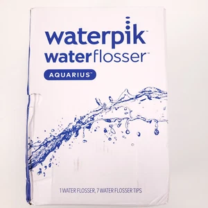 Waterpik Aquarius Water Flosser Blanco Profesional Rendimiento Oral WP-660C NUEVO - Imagen 1 de 12