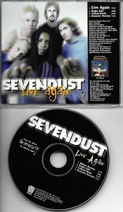 SEVENDUST Live Again w/ ACOUSTIC TRK & EDIT PROMO RADIO DJ CD Single 2002 MINT - Picture 1 of 1