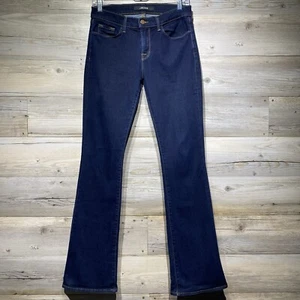 J Brand Slim Boot Cut Starless Jeans Women's 29 W29 L32 Dark Wash Mid-Rise USA - Picture 1 of 9