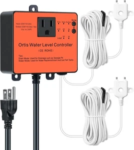 Interruptor de bomba de sumidero Hi-Lo, controlador electrónico de interruptor de flotador ajustable con Du... - Imagen 1 de 7