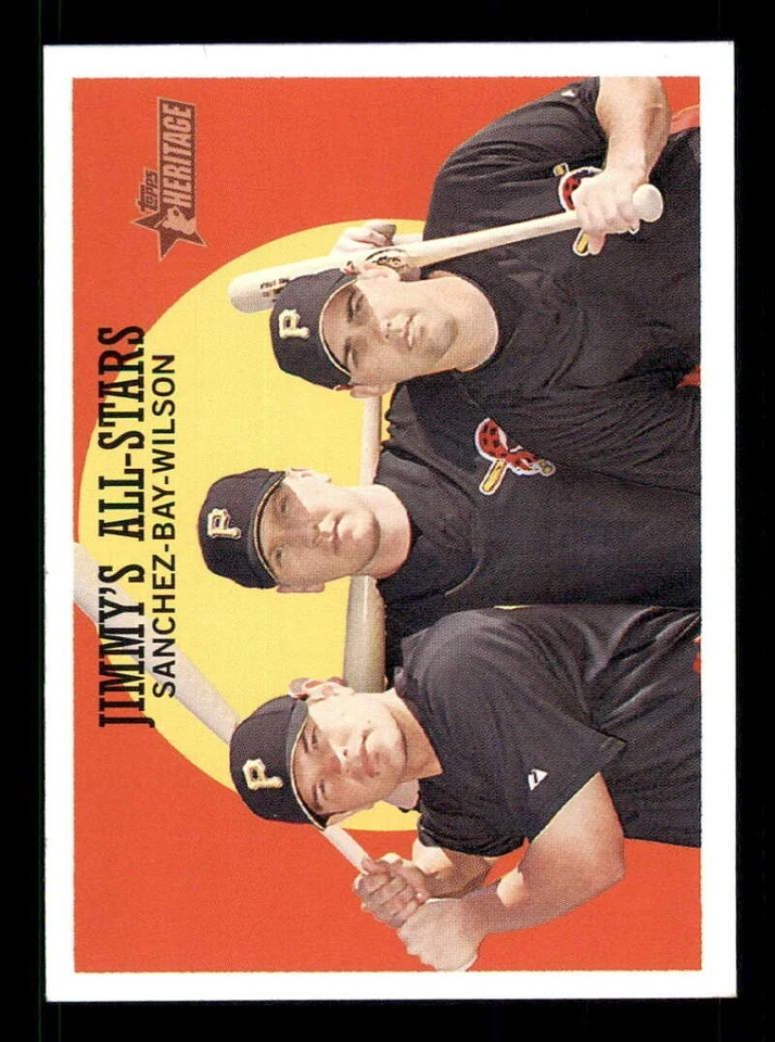 Tarjeta de béisbol Topps Heritage 2008 #1-500 (base) estrellas individuales/RC/HOF (tú eliges)  Foto 1 de 1