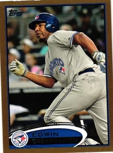 2012 Topps Gold Border Edwin Encarnacion 1339/2012 Baseballkarte #341 - Bild 1 von 2