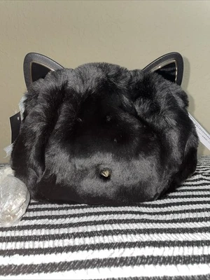 💚 KATE SPADE Pitch Purrfect 3D Gato Bandolera Cartera de Piel Sintética Bolso de Mano Nuevo con Etiquetas Foto 1 de 4