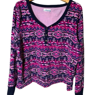 Columbia Top Feminino 2x Holly Hideaway Manga Longa Vibrante Térmico Externo - Imagem 1 de 4