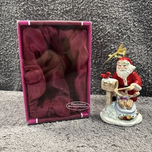 Royal Albert Babbo Natale + Mailbox - Decorazione musicale per albero di Natale in scatola - Foto 1 di 17