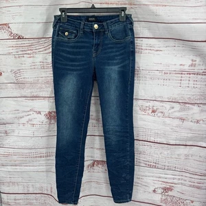 Pantalones de mezclilla True Religion talla 286 Jennie Curvy tiro medio súper ajustados lavado oscuro - Imagen 1 de 11