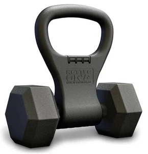 Kettle Gryp Hand Grip Kettlebell Portable Weight Handle New With Tags Black - Picture 1 of 6