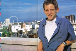 Jamie Bell Julia Roberts Brad Pitt 16" x 11" Teen Mag Pinup Poster Centerfold - Bild 1 von 2