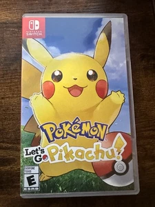 Pokemon Lets Go Pikachu Nintendo Switch Hülle Leer - Bild 1 von 2