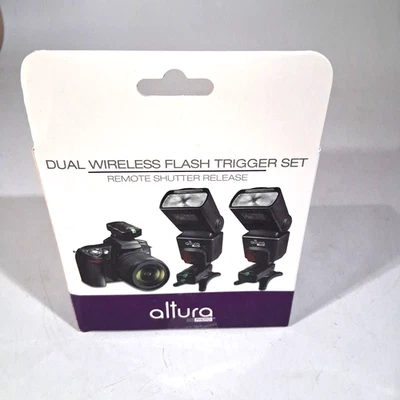 Juego de disparadores de flash Altura Wireless E-TTL para Canon Foto 1 de 3