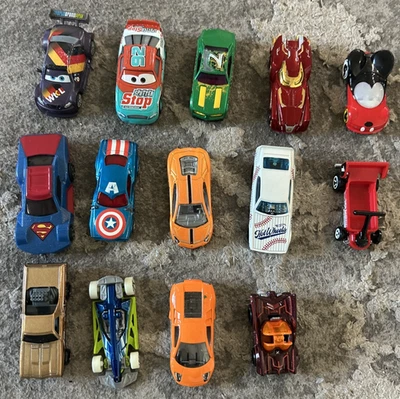 Mixed Lot Lot 14 Cars Mostly Hot Wheels And Some Disney’s Cars - Image 1 of 4
