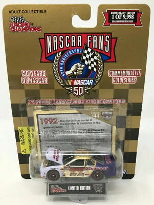 Racing Champions 1998 - Dave Stricklin #92 NASCAR Ford Taurus - Gold New 1:64 - Image 1 of 3