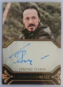 JEROME FLYNN 2023 GAME OF THRONES RITTENHOUSE ON CARD AUTO BRONN AUTOGRAPH - Picture 1 of 1