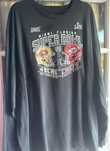 Fanatics Kansas City Chiefs VS San Francisco 49ers Shirt 3XL Football Super Bowl - Bild 1 von 3
