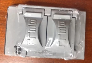 Cover,1-Gang Duplx,Horz   Gray by TAYMAC CORPORATION - Picture 1 of 3