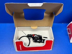 SRAM XO 3-Speed Front Left Shifter Black Red MTB Triple Chainring XC Flat Bar - Picture 1 of 3