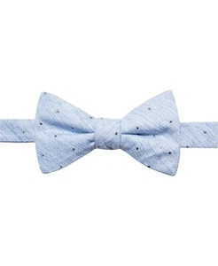 Ryan Seacrest Distinction Men's Lolan Dot Pre-Tied Bow-Tie, Blue, One Size - Picture 1 of 1