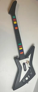 Wireless Guitar For PS2, PS3 Rock Icon Intec For Guitar Hero Rock Band No Dongle - Picture 1 of 11