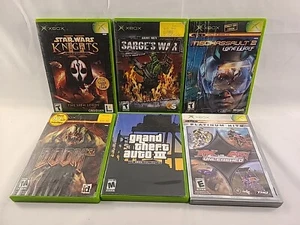 XBOX Juegos Originales Lote C Paquete 6 Juegos, Varios Títulos - Imagen 1 de 3