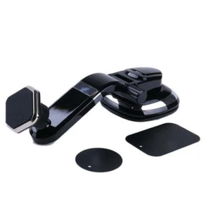 Magnetic Car Phone Holder for Dashboard Windshield Air Vent Long Arm Suction Cup - Picture 1 of 6