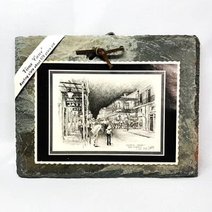 Vieux Carre Historic New Orleans Dachschiefer 175 Jahre Ziegel Bourbon St D Davey - Bild 1 von 7