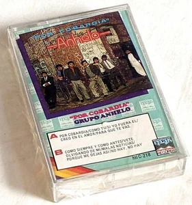 Grupo Anhelo POR COBARDIA Mar International MIC-218 cassette 1989 Cumbia SEALED - Picture 1 of 4