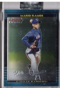 2002 Bowman Chrome Uncirculated #373 Mario Ramos /350