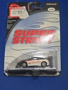2002 100% Hot Wheels Super Street Series Toyota Celica #3/4 B2262 NIB - Picture 1 of 5