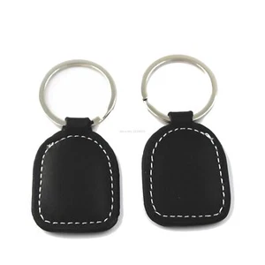 125Khz T5577 T5557 T5567 Rewritable Leather RFI Key Ring Tag Keyfob - Picture 1 of 6