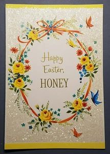 Vintage Easter Card - Happy Easter, Honey - Bild 1 von 4