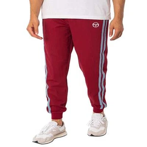 Sergio Tacchini Damarindo Track Pant Bottoms Tibetan Red/Spring Blue STM14552 - Picture 1 of 7