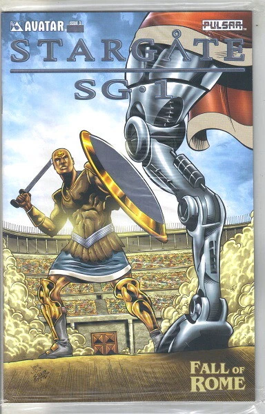 Cómic Stargate SG-1 Fall of Rome #3 Platino Edición Limitada Avatar 2004 CASI COMO NUEVO Foto 1 de 1