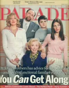 PARADE - DIE SOPRAN-CAST-COVER - JAMES GANDOLFINI + DR JOYCE BROTHERS - Bild 1 von 1