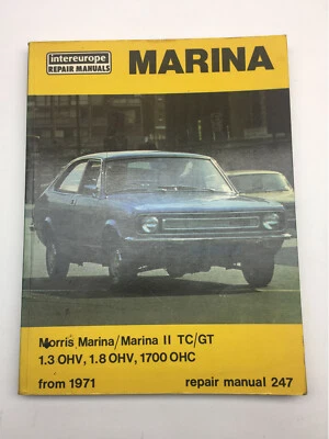 Car Manual for Morris Marina / Marina II from 1971 No. 247 by Autodata 1978  - Image 1 of 4