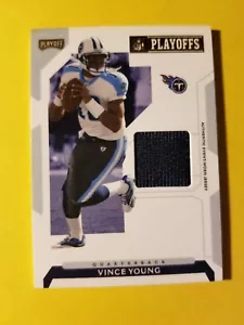 Vince Young * 142/250 * Jersey GU PATCH #B-2 TITANS 2007 PLAYOFF PLAYOFFS NFL - Bild 1 von 4