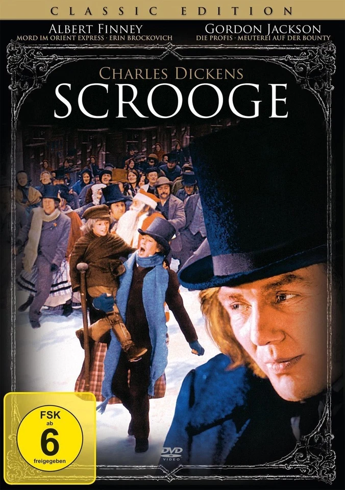 Charles Dickens: Scrooge (1970) Albert Finney Gordon Jackson DVD/NEU/OVP