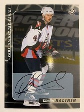 2000-01 BAP Be A Player Signature Series Autograph Dimitri Kalinin Auto #7