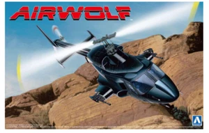 Aoshima AW-01 Attack Chopper AIRWOLF Bell 222 CIA Weapon