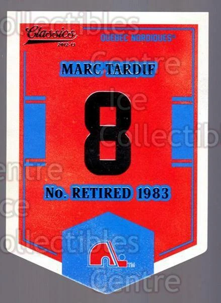 2012-13 Classics Signatures Banner Numbers #75 Marc Tardif - Image 1 of 1