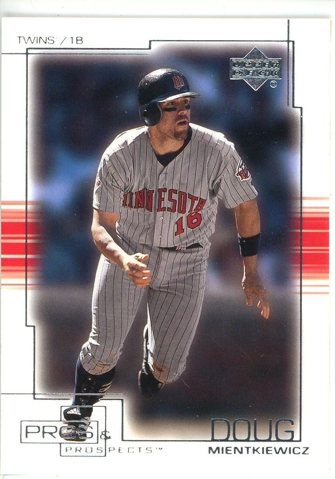 2001 Upper Deck Pros & Prospects - #32 Doug Mientkiewicz - Image 1 of 2