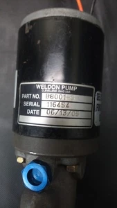 Piper Aztec Weldon electric motor driven fuel pump P/NB8001-G - Bild 1 von 3