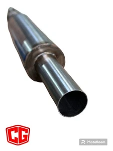 SILENZIATORE UNIVERSALE  SINGOLO D 114 LUNGHEZZA 500MM - Imagen 1 de 6