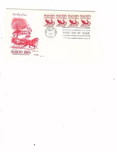 US #1900 U/A artmaster FDC Sleigh 1880s 39 in auction no plate # UA (g13 - Picture 1 of 1