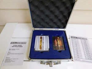 DEAL OR NO DEAL Card Game in Aluminum Briefcase - Cards Are Brand New Sealed - Picture 1 of 4