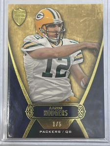 2010 Topps Supreme Aaron Rodgers Base Purple 1/5 - Picture 1 of 1