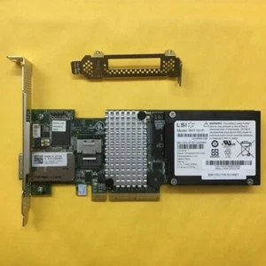 Contrôleur RAID LSI MegaRAID 9280-4i4e (LSI00209) | SATA+SAS+SSD RAID HBA + batterie - Photo 1/5
