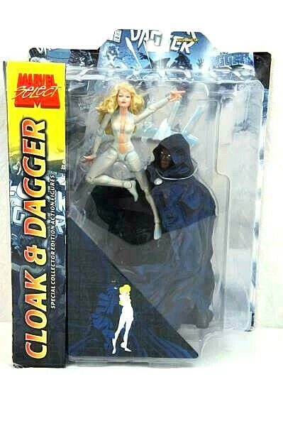 Marvel Select CLOAK & DAGGER PVC figure 17cm Diamond Select - Imagen 1 de 2