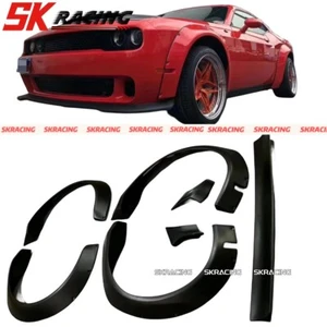 Se adapta a Dodge Challenger FRP 08-23 Fender cubierta arco de rueda con adorno ala alerón - Imagen 1 de 13