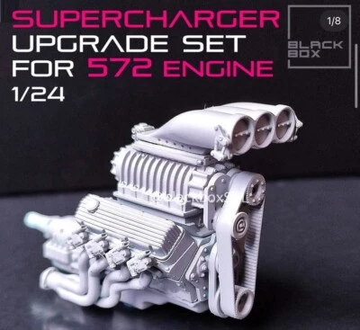 1/24 Scale 3d Resin Chevy 572 Supercharged Engine Kit - Image 1 of 2