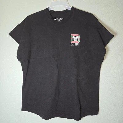 Disney Parks Walt Disney World Spirit Jersey Shirt Christmas Plaid Size L READ - Image 1 of 4